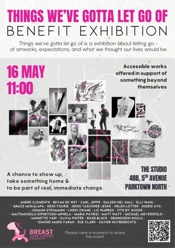 Community artists rally to support a local woman facing a serious health battle, with all proceeds shared between her, the Breast Care Centre of Excellence, and participating artists.