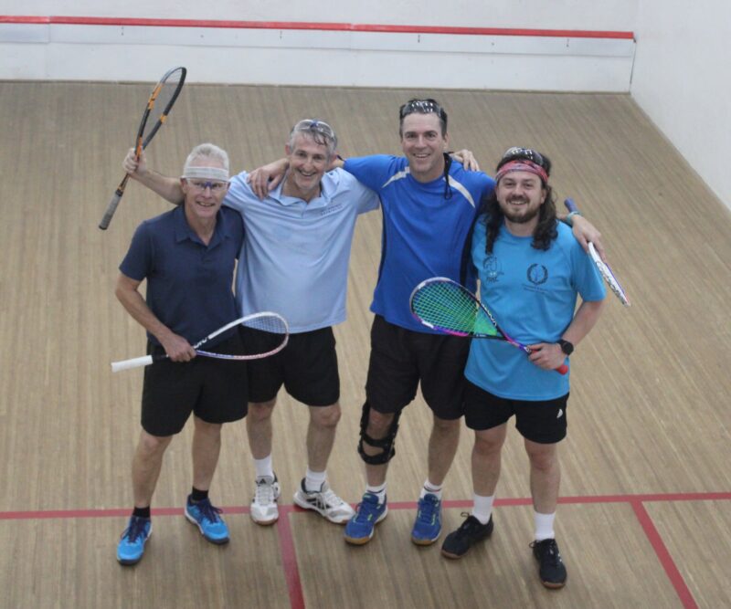 Brotherhood shone during the Joburg Masters Squash Open Doubles Tournament at the Wanderers Club.