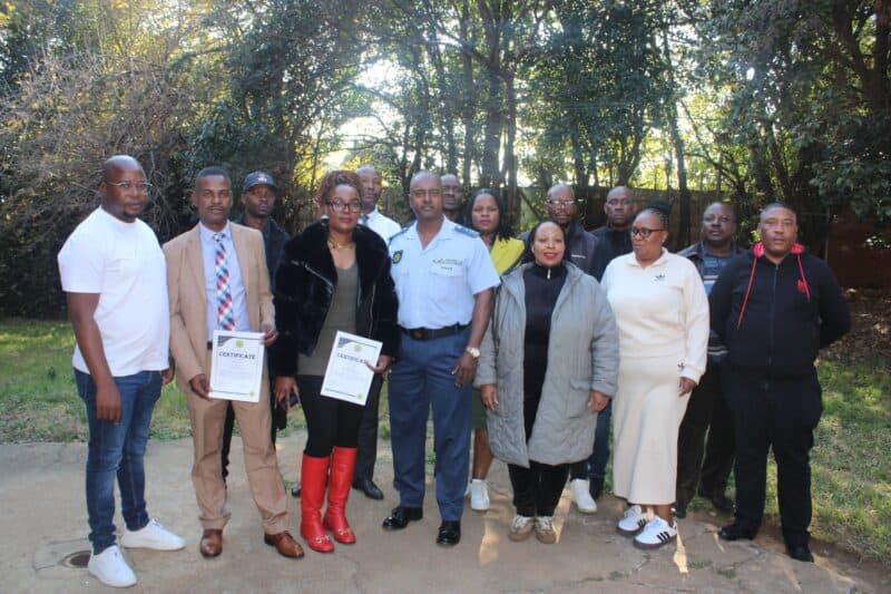 Bramley SAPS officers were commended for their efforts, which resulted in notable convictions for various crimes.