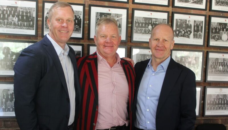 Parktown Boys’ High School celebrated a beautiful moment of alumni generosity and learner achievement as three old boys donated R24m to the school.