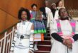 Thelma Sikazwe,Saziso Moyo, Elsie Dijana, Kolisile Ngali, Tumiso Mohale, and Anouk Heneck in their heritage outfits at their graduation ceremony at the Union of Jewish Women Empowerment Sewing School on June 18, 2026. Photo: Thato Modopi