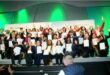 Cambridge top learners with their awards at The Venue in Melrose Arch on May 21, 2026. Photo: Naziya Davids-Easthorpe