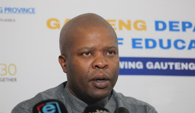 Lebogang Maile, MEC for Education and Sports, Arts, Culture, and Recreation on May 17, 2026 . Photo: Asanda Matlhare