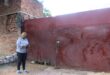 Ward 74 councillor, Belinda Kayser-Echeozonjoku stands outside the hijacked property in Highlands North on May 18, 2026. Photo: Asanda Matlhare