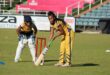 Simphiwe Joubert gets ready to bat on June 9, 2026. Photo: Asanda Matlhare