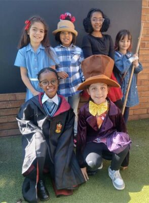 Little Rosies dress up for book week.