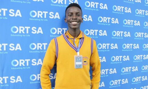 Mbongeni Mgududu Secondary School learner Thokozani Mkhwanazi aims to sharpen his coding skills at the hackathon held at ORT South Africa on June 22, 2026.