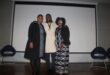 Dr Phatiswa Magopeni with Moalusi and Lister Namumba-Rikhotso on June 18, 2026. Photo: Asanda Matlhare