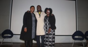Dr Phatiswa Magopeni with Moalusi and Lister Namumba-Rikhotso on June 18, 2026. Photo: Asanda Matlhare