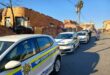 Norwood SAPS members outside burnt house on May 5, 2026. Photo: Supplied