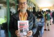Author of Attacking The Heart Of Apartheid, Yunus Carrim, at Kingsmead Book Fair on May 23. Photo: Thato Modopi