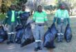 CAP green team carries filled refuse bags on Mandela Day on July 18, 2026. Photo: Asanda Matlhare