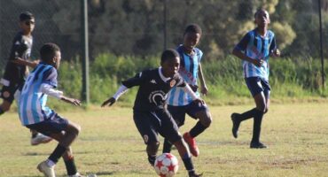 U13 Highlands Park player, Khutso Tutuka on June 28, 2026. Photo: Asanda Matlhare