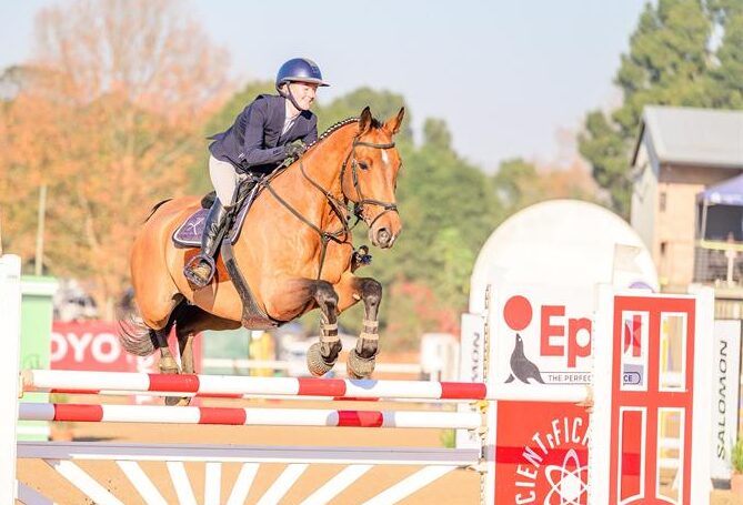 St Mary's School, Waverly learner Lucy Haden-Smith during a Sanesa National competition in 2026. Photo: supplied