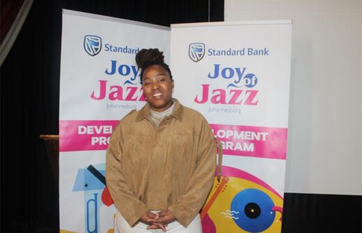 Description: Award-winning artist Msaki encouraged young artists to embrace their creativity at the Jazz of Jazz Development Programme on July 21. Photo: Thato Modopi