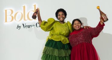 Award-winning Lindiwe Nkuna-Kgopa and Pretty Kubyane at the Bold Woman Award by Veuve Clicquot held at Four Seasons Hotel The Westcliff in Johannesburg on July 15, 2026. Photo: Supplied