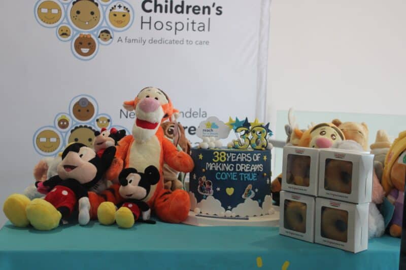 Magic tricks and face painting were among the activities at Reach for a Dream Foundation’s 38th birthday celebration.