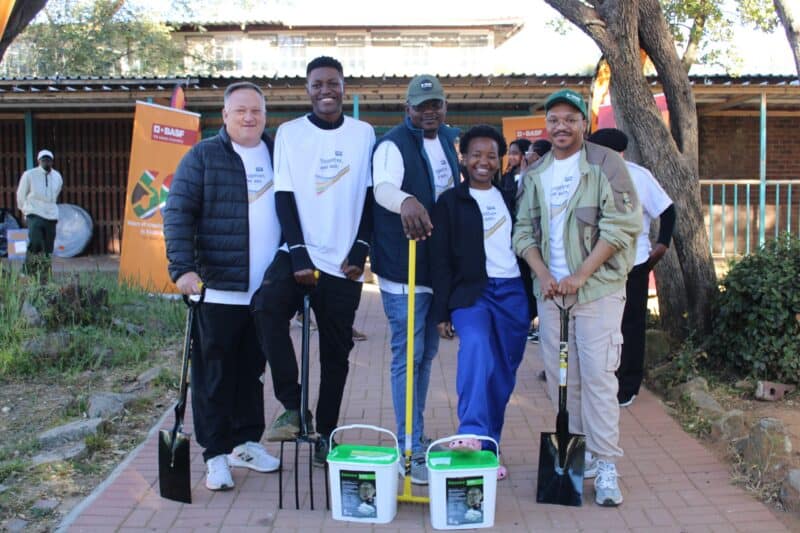 BASF South Africa’s assessment at Sandringham High School highlighted the need to upgrade science laboratories, educator wellness facilities and the reception area.