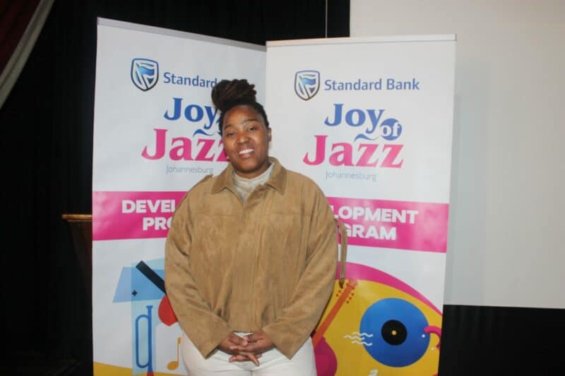 Award-winning artist Msaki encourages young artists to embrace their creativity at the Jazz of Jazz development programme on July 21, 2026. Photo: Thato Modopi