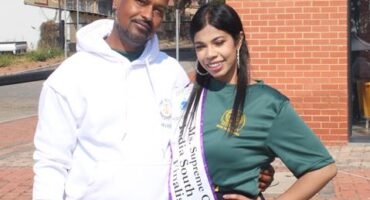 Founder of Shujaa Centre For Excellence Shivaan Vandeyar and Showayta Rambhajan at the autism open day on July 25, 2026. Photo: Thato Modopi