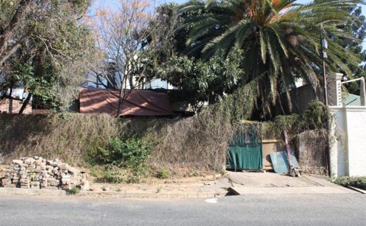 The depilated property on 10th Avenue in Parktown on July 30, 2026. Photo: Asanda Matlhare
