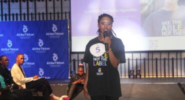 : Luyanda Ngwadla introduces herself as a contestant on July 31, 2026 . Photo: Asanda Matlhare
