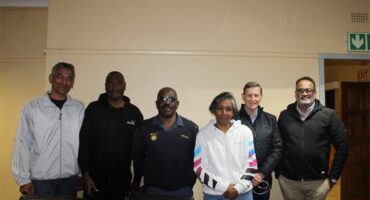 Bramley Community Policing Forum Sector 2 members at the monthly meeting on August 4, 2026. Photo: Asanda Matlhare