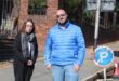 Linksfield Primary School principal Tamin Davidson and Ward 72 councillor Daniel Schay