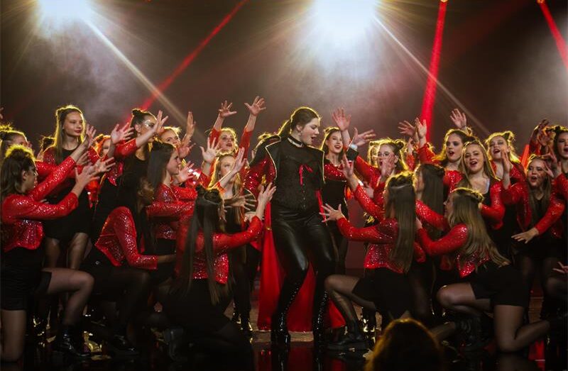 Jana Ensli stars as Killer Queen during Helpmekaar Kollege's production of It's a Kind of Magic, celebrating individuality, courage and the power of music. Photo: Supplied