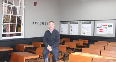 Parktownian Foundation Trust CEO Joe Kotwal in one of the newly refurbished classrooms on July 28, 2026. Photo: Thato Modopi