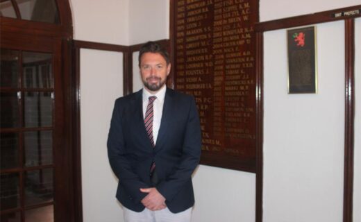 Parktown Boys High School principal Kevin Stippel expresses his gratitude to the Parktonian Foundation Trust for making the refurbishment project a success on July 28, 2026. Photo: Thato Modopi