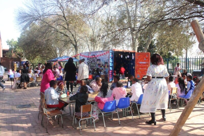 Grade 3 girls from Norwood Primary School and Iphutheng Primary School spent Women's Day learning about respect, confidence, and appreciation while celebrating the important women in their lives.