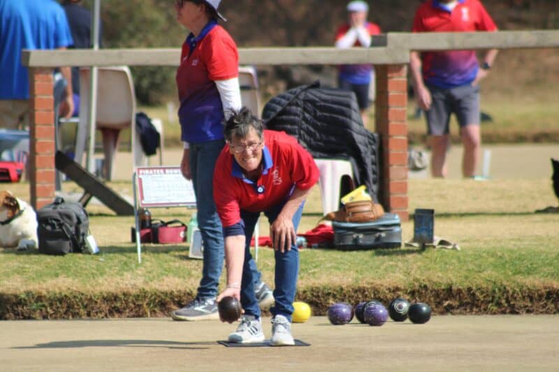 Pirates Bowls Club was abuzz during club competition.