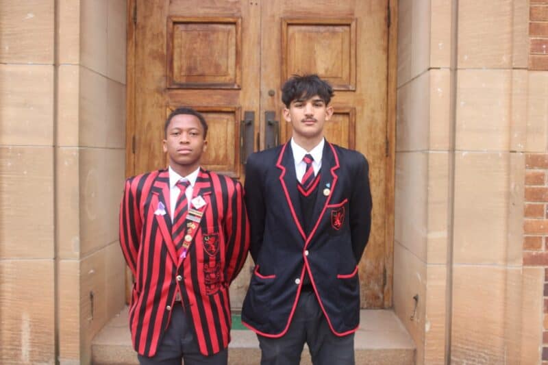After representing South Africa in Kenya, Parktown Boys’ High learners Hoosen Jabbar and Ndyebo Pongwana returned home with memories of a memorable international experience and a place in the Hockey 5s World Cup.