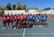 Netball junior division at the NFF Fundraising Tournament held at Paterson Park in Norwood. Photo: Supplied