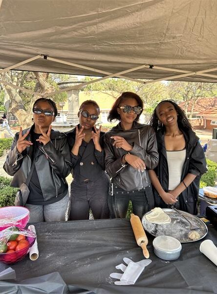Sinenhlanhla Dube, Andile Dube, Mpho Motha and Reagile Segage are ready to raise funds on August 28, 2026 . Photo: Asanda Matlhare