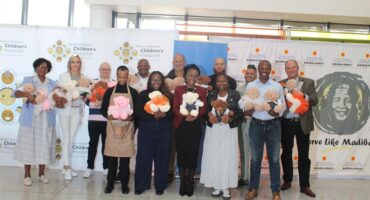 Ford Motor Company Africa and the Nelson Mandela Children Hospital staff are ready to donate the bears on September 9, 2026. Photo: Asanda Matlhare
