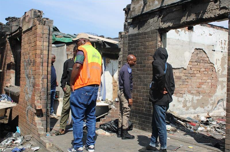 Description: City of Johannesburg entities conduct an operation at Sydenham on September 14, 2026. Photo: Asanda Matlhare