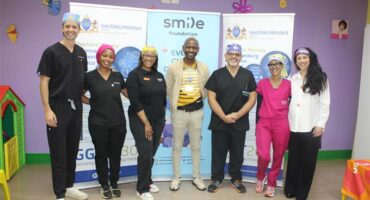 Charlotte Maxeke Johannesburg Academic Hospital medical team and Smile Foundation team on September 4, 2026. Photo: Asanda Matlhare