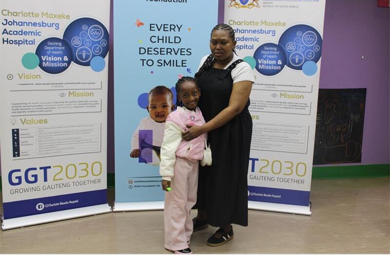 Smile Foundation beneficiary Sbanesethu and Zola Mlangeni