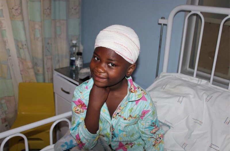 Kwandokuhle Kumalo recovers in bed at Charlotte Maxeke Academic Hospital on September 4, 2026. Photo: Asanda Matlhare