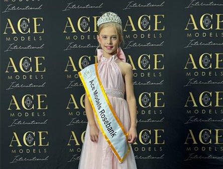 Isabella Marais smiles during a pageant. photo: Supplied