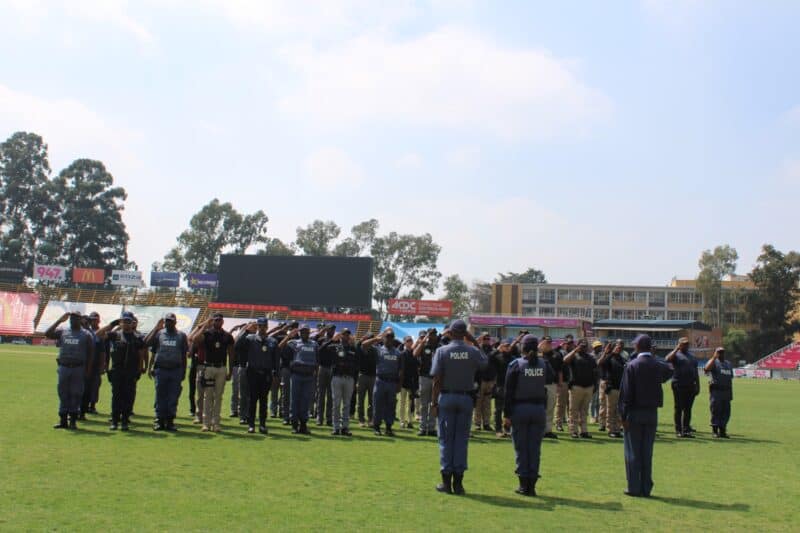 Bramley Task Team parade on September 9, 2026. Photo: Asanda Matlhare