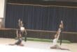 Rise and Shine Rhythmic Gymnastics Club participants prepare for nationals. Photo: Asanda Matlhare