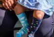 Smile Foundation beneficiary with mismatch socks. Photo: Supplied