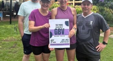 Locals at Delta Park anti-GBV walk on September 27, 2026. Photo: Supplied