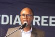 Minister of communications and digital technologies Solly Malatsi delivers a keynote address on October 17, 2026. Photo: Asanda Matlhare