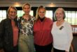Barbara Angrove, Susanne Kuenster, Amina Ferenze, and Helene Bramwell at the weekly rotary meeting at Parkview Golf Club on October 1, 2026. Photo: Naziya Davids-Easthorpe