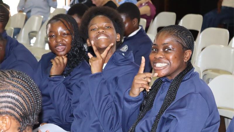 Roedean Academy learners at the prize giving ceremony at Roedean School on October 10, 2026. Photo: Supplied