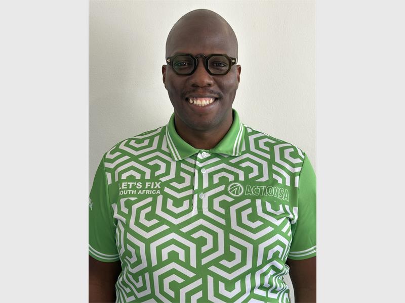 Ward councillor 117 ActionSA candidate